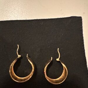 Elegant Gold Hoop Earrings